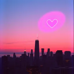 City Lights and Heart Nights