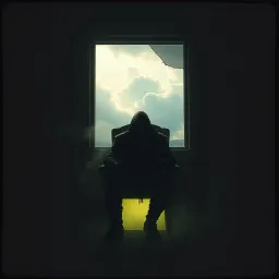 Chair in the fire