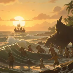 Straw Hats Save the Day