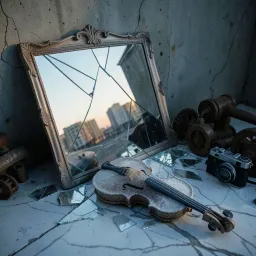 Mirrors are mean