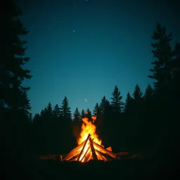 Bonfire and backroads
