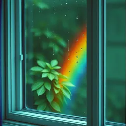 through this window I see