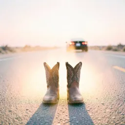 Little Black Dress, Cowboy Boots