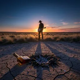 "Cowboys do cry"- by Jim McPeak