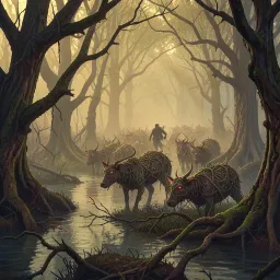 Swamp donkey