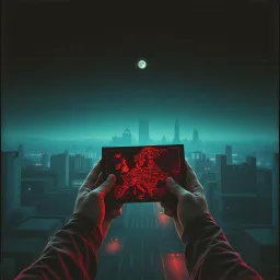 Nacht über Deutschland