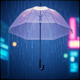 Rainy Evening Stroll