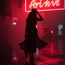 Regina della notte nera