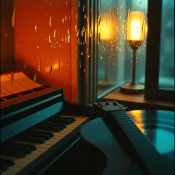 Rain On The Window Light