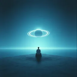 Alone in the infinite Glow