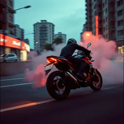 Hustling on two wheels