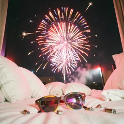 Fourth of July Bed