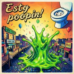 Estoy poopin