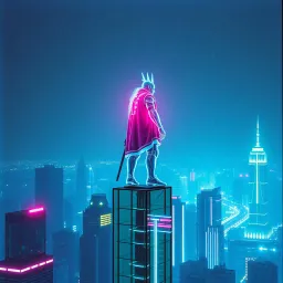 Neon Shadows of the Future