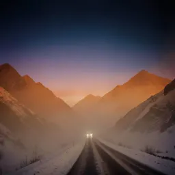 Over Fjellet I Kveld