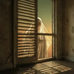 Desiree at the Blinds