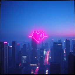 Neon Hearts