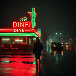 Neon Knives & Serpent Signs