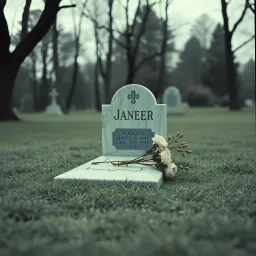 I stand at your grave alone