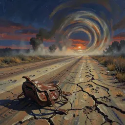 Gunsmoke on the Lonely Road