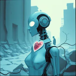 Roboterfrau