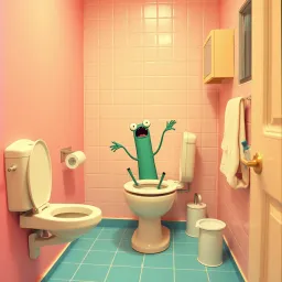 Poop cannon
