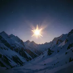 Star fall & night