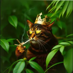 Kifferkatze König