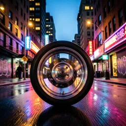Wheelie on Asphalt