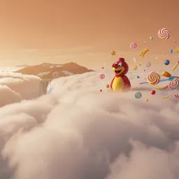 Fly with Ronald McDonald