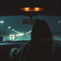 Brunette in My Rearview
