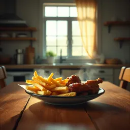 Fries and Wings