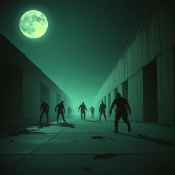 ZOMBIES AT THE HOOD