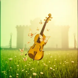 A thousand butterflies danced in the May sunlight