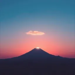 Waiting by the mountainside for you