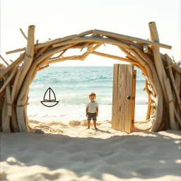 Stick Forts with Laydon