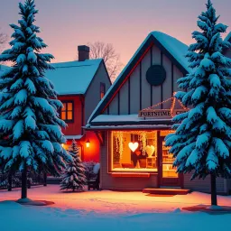 When Christmas Lights Are Glowing