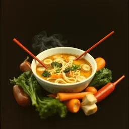 Noodle soup