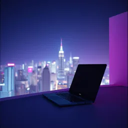 Black Top Lap Top