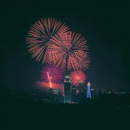 Fireworks in the Sky