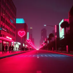 Neon Hearts