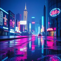 Neon Skies