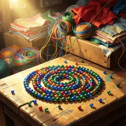 String The Beads