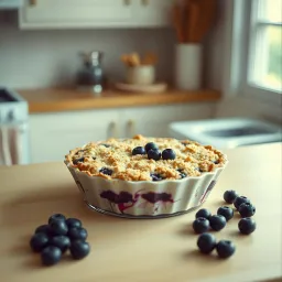 Like A Blueberry Crumble Pie