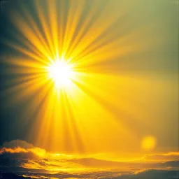 Guided by his light