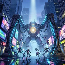 Giant Robot Fights