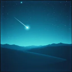 Ночное небо.