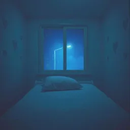 White Lines On Her Pillow