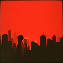 Streets on fire
