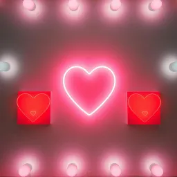 Neon Hearts